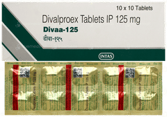 Divaa 125 Tablet 10 Divaa 125 Tablet 10